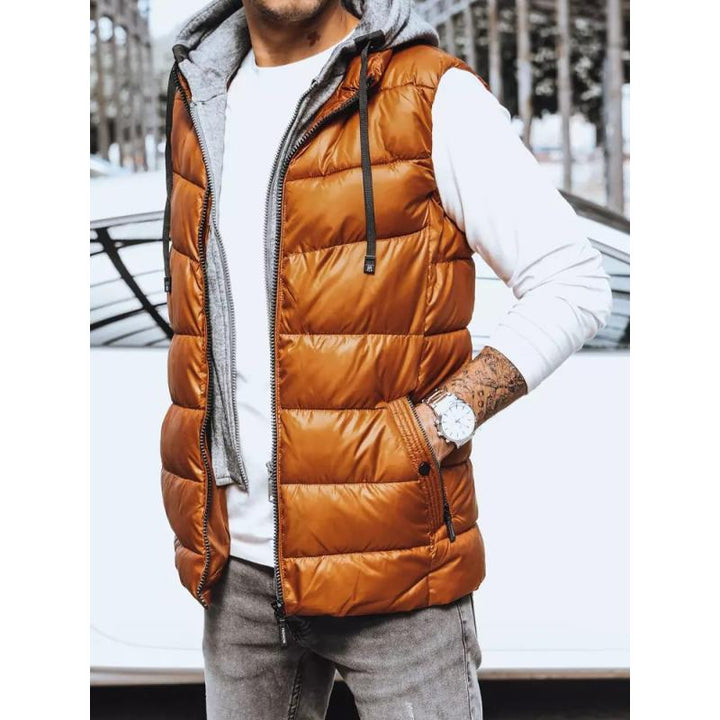 Gilet avec capuche pour hommes